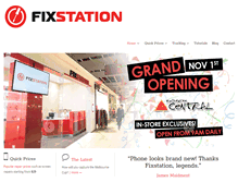 Tablet Screenshot of fixstation.com.au
